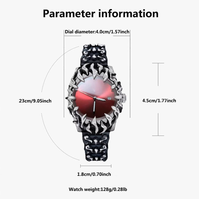 ⌚ Relief Claw Disc Watch, Medieval Art Museum on the Wrist!