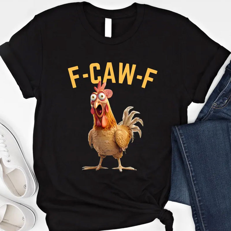 👕 50% OFF NOW! ✨ F-CAW-F-Unisex Graphic T-Shirt - Soft Cotton & Relaxed Fit, Perfect for Casual Wear or Gift 🎁📦
