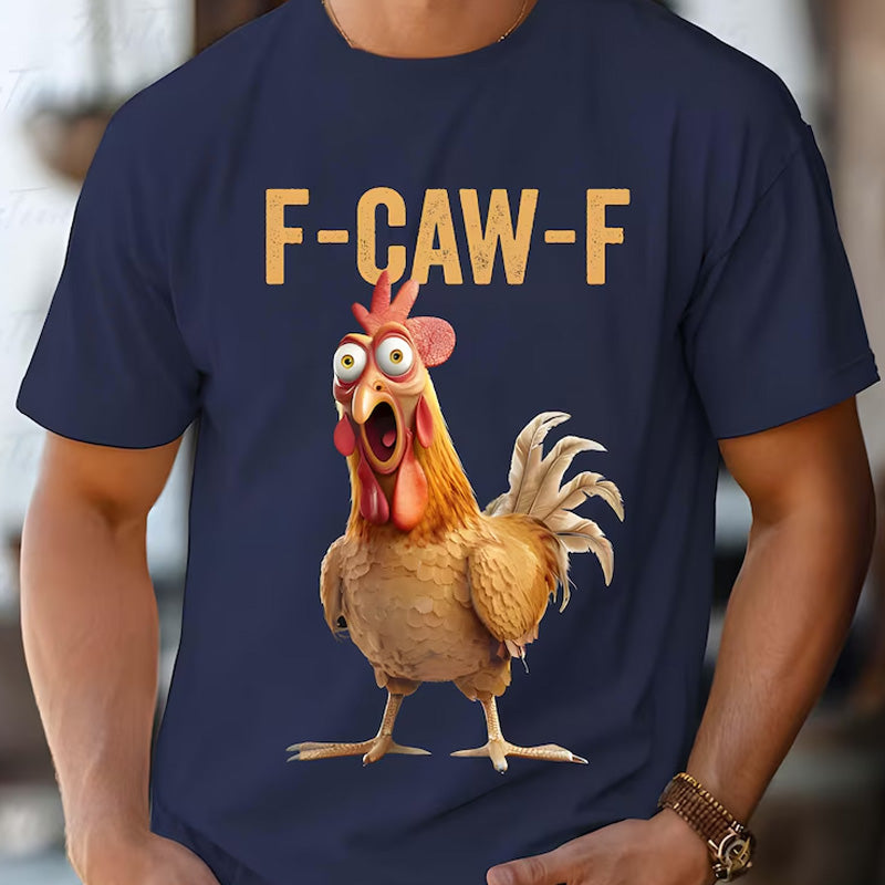 👕 50% OFF NOW! ✨ F-CAW-F-Unisex Graphic T-Shirt - Soft Cotton & Relaxed Fit, Perfect for Casual Wear or Gift 🎁📦