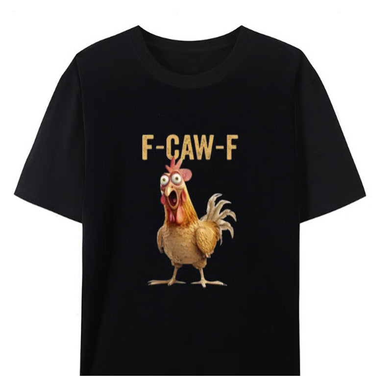 👕 50% OFF NOW! ✨ F-CAW-F-Unisex Graphic T-Shirt - Soft Cotton & Relaxed Fit, Perfect for Casual Wear or Gift 🎁📦