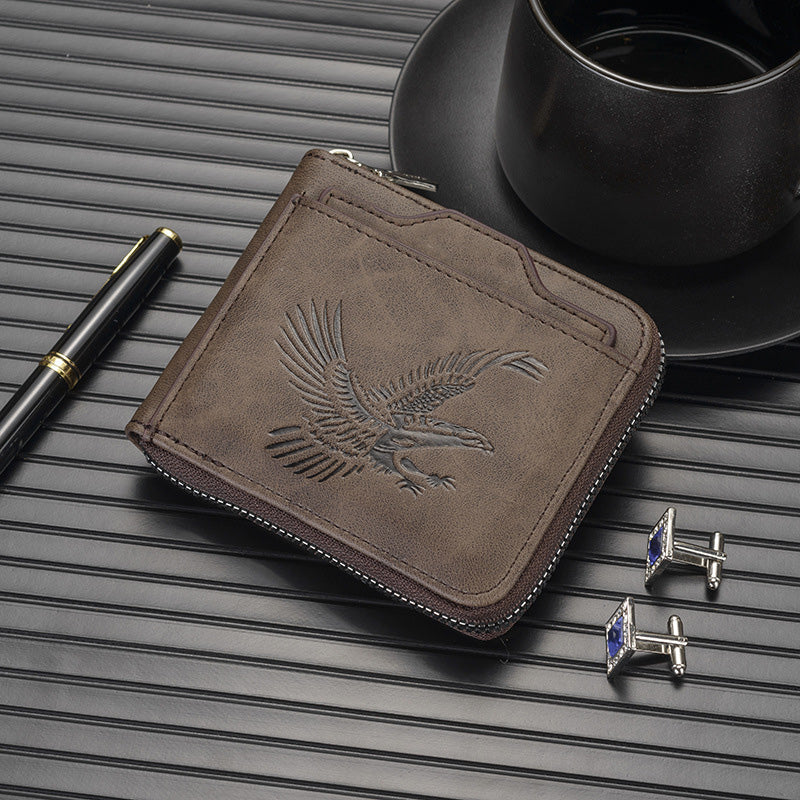 💥Men's Vintage Wallet with Eagle Pattern