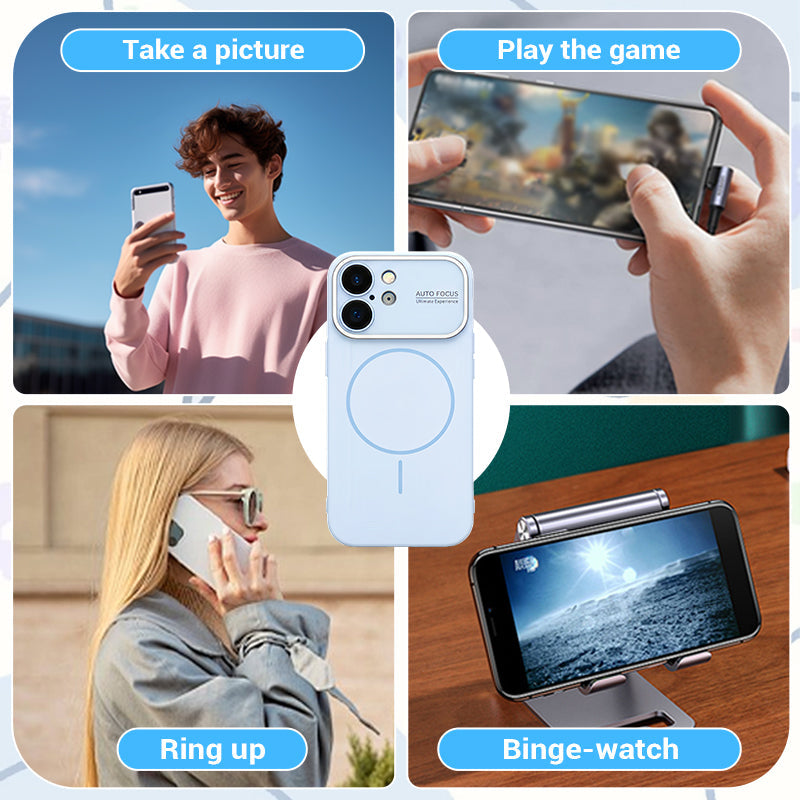 Soft Silicone Magnetic Shockproof Phone Case