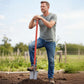 Heavy-Duty Steel Shovel for Tough Soil