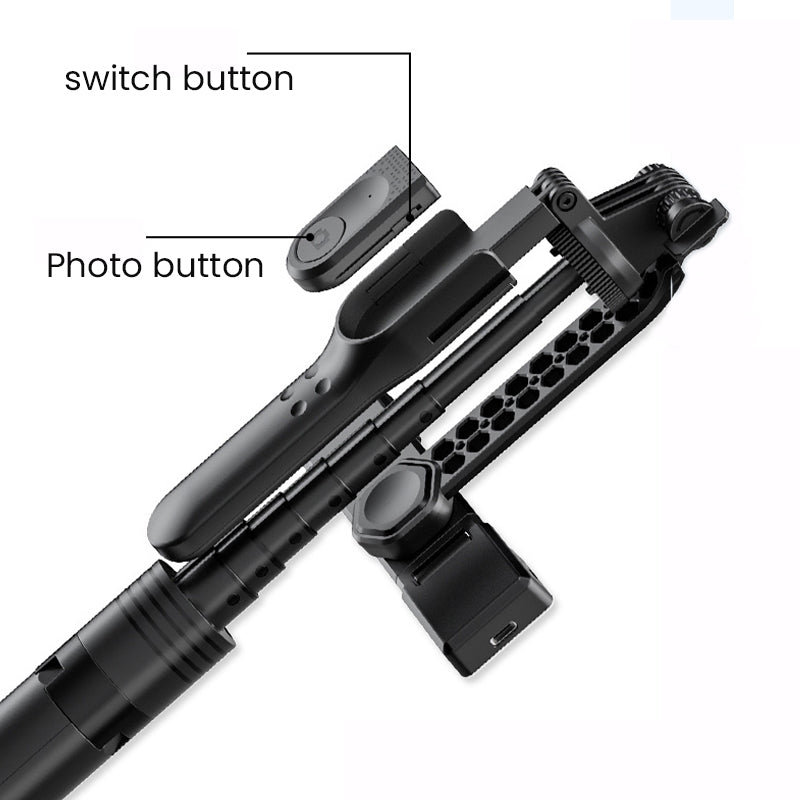 Portable Handheld Gimbal Stabilizer with Selfie Stick