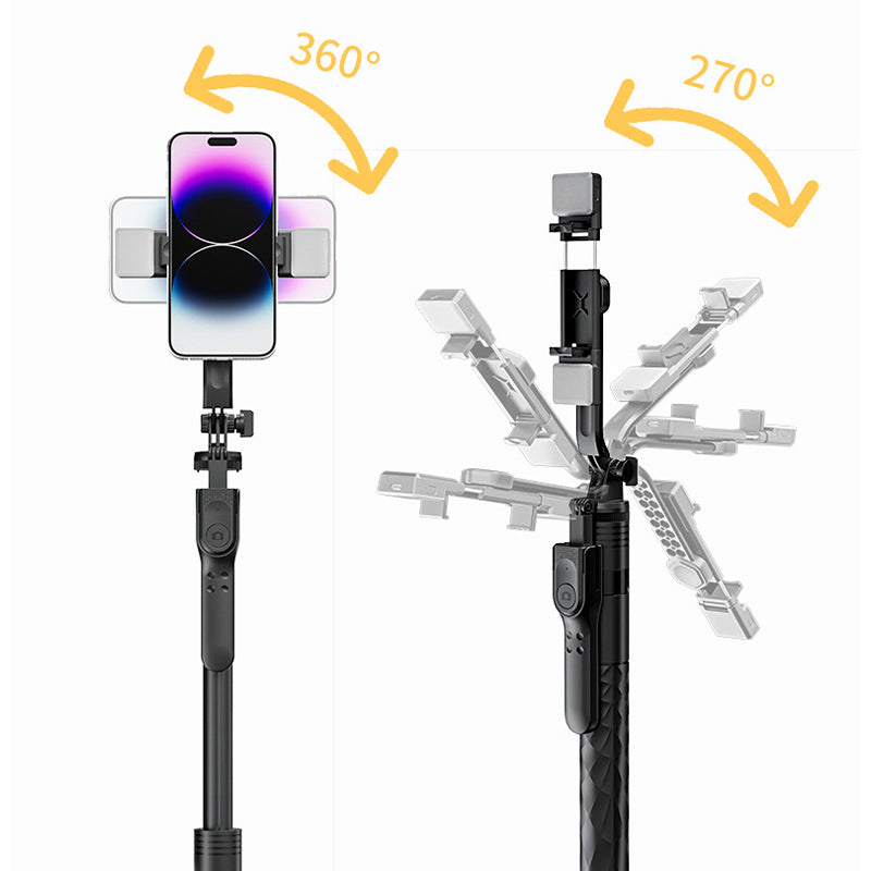 Portable Handheld Gimbal Stabilizer with Selfie Stick