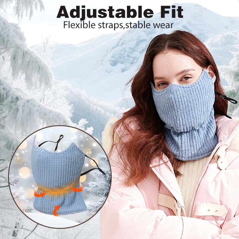 Women's Windproof Thickened Face Mask