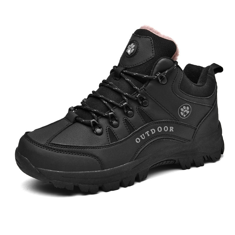 Unisex Outdoor Hiking Shoes with Plush Lining