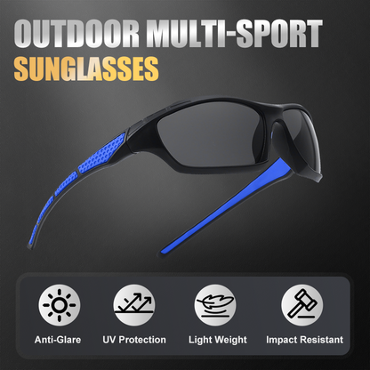 Sculptural Quality Outdoor Multi-Sport Sunglasses