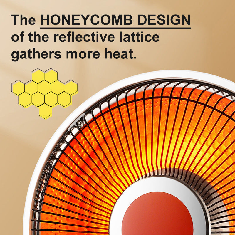 ☀️ Winter savior! The small sun heater heats up quickly in 3 seconds, warming up the entire winter