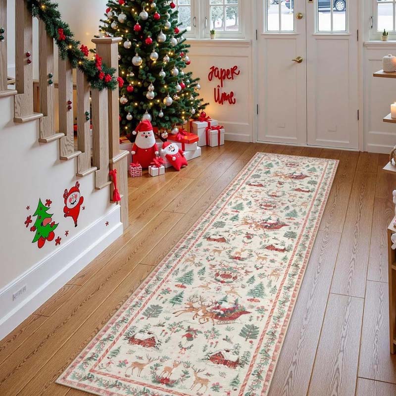 🦌🎄🎅Soft Non-Slip Christmas Rug For Home Decor🎁