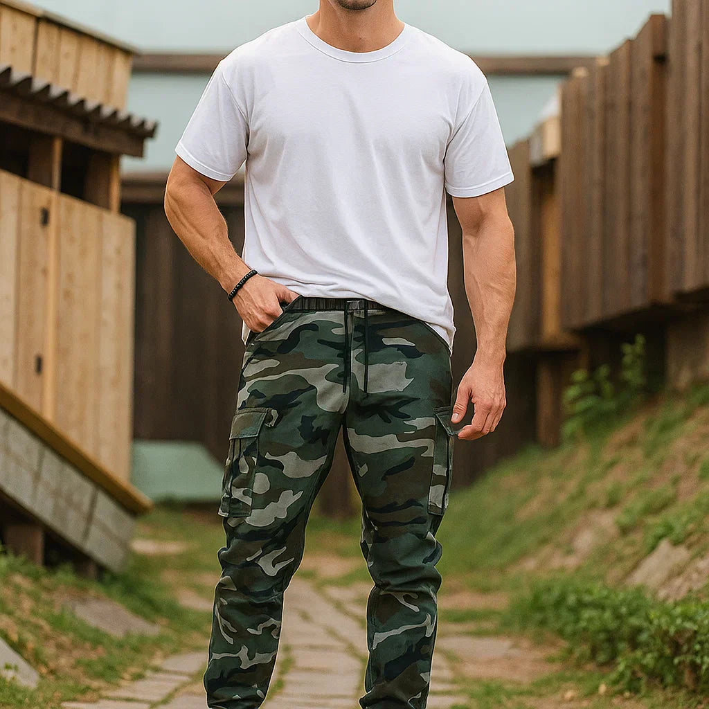 👖 Rugged Tactical Work Pants – 💪 Durable Nylon-Cotton | 🔧 Multi-Pocket | 🌲 Outdoor & Work Ready