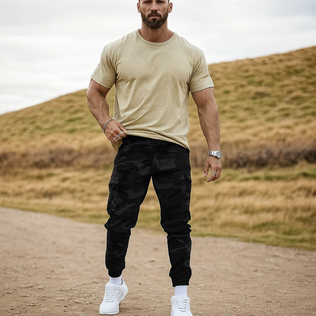 👖 Rugged Tactical Work Pants – 💪 Durable Nylon-Cotton | 🔧 Multi-Pocket | 🌲 Outdoor & Work Ready