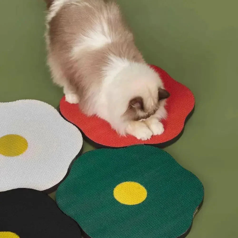 🔥Limited-time 50% off🔥Creative flower-shaped wall-mounted cat🐱 scratching board