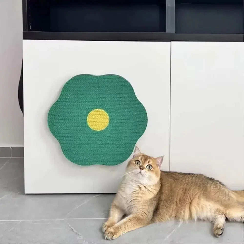 🔥Limited-time 50% off🔥Creative flower-shaped wall-mounted cat🐱 scratching board