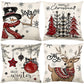 🎄🔥Christmas Promotion 50% OFF🔥Cute Christmas Print Pillow Cover