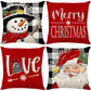 🎄🔥Christmas Promotion 50% OFF🔥Cute Christmas Print Pillow Cover