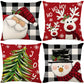 🎄🔥Christmas Promotion 50% OFF🔥Cute Christmas Print Pillow Cover