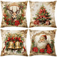 🎄🔥Christmas Promotion 50% OFF🔥Cute Christmas Print Pillow Cover
