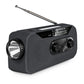 Emergency Solar Hand Crank Radio with Flashlight