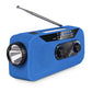 Emergency Solar Hand Crank Radio with Flashlight