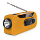 Emergency Solar Hand Crank Radio with Flashlight