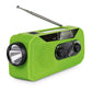 Emergency Solar Hand Crank Radio with Flashlight