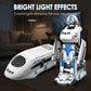 Rechargeable Transforming Train Robot Toy