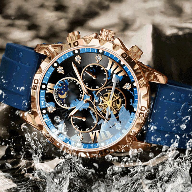 Men's Fashion Exquisite Waterproof Luminous Quartz Watch