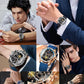 Men's Fashion Exquisite Waterproof Luminous Quartz Watch