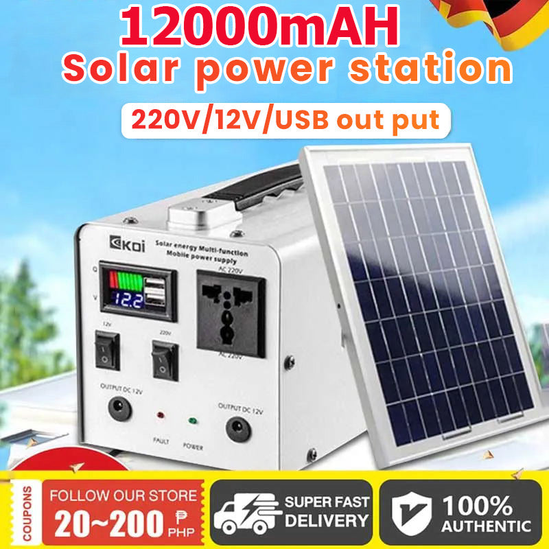120.000mAH tragbare multifunktionale Solarstromversorgung