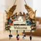 ✝️Wall Mounted Decorative Wooden Keyholder