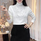 💎Women's Padded High Neck Long Sleeve Blouse