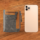 Men’s Stylish Zipper Leather Card Wallet