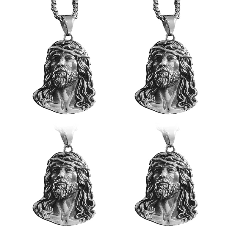 ✝️Best Gift✨Jesus Head Pendant Necklace