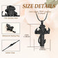 🦌🖤Antler Cross Urn Pendant Necklace