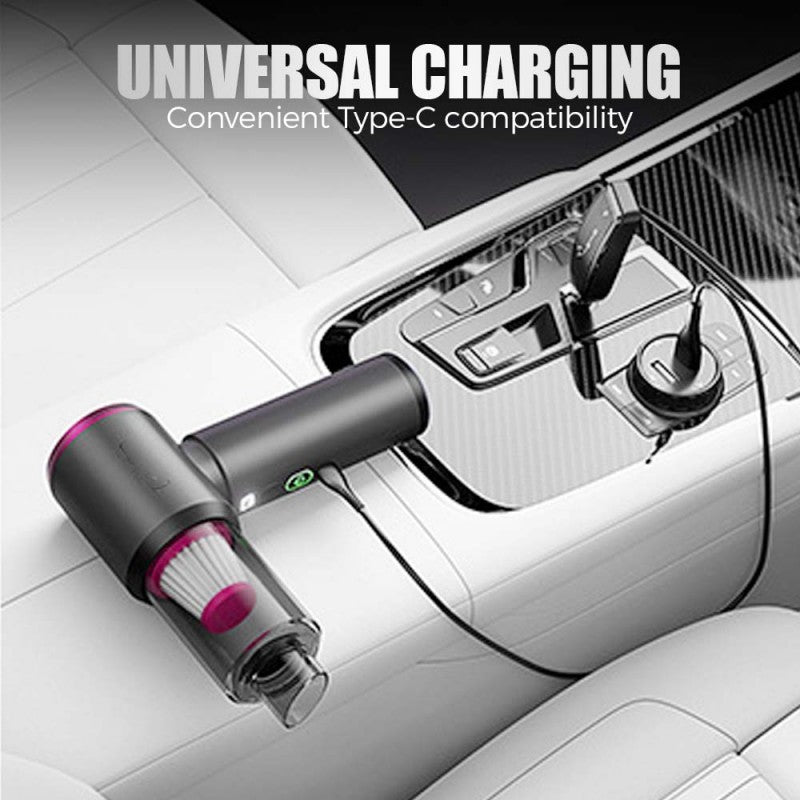Cordless Handheld Car Vacuum Cleaner Kit