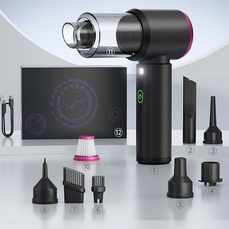 Cordless Handheld Car Vacuum Cleaner Kit