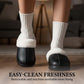 Fluffy Waterproof Warm Slippers With Removable Inner