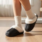 Fluffy Waterproof Warm Slippers With Removable Inner