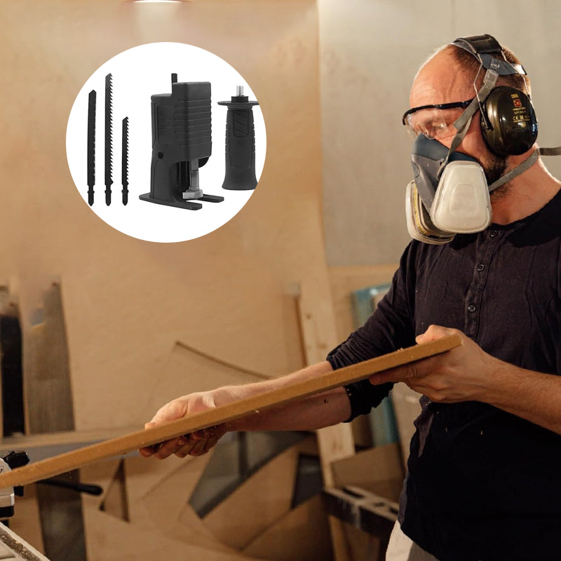 🔥Last day of the limited-time 50% off sale!🔥Quick-Change Reciprocating Saw Kit