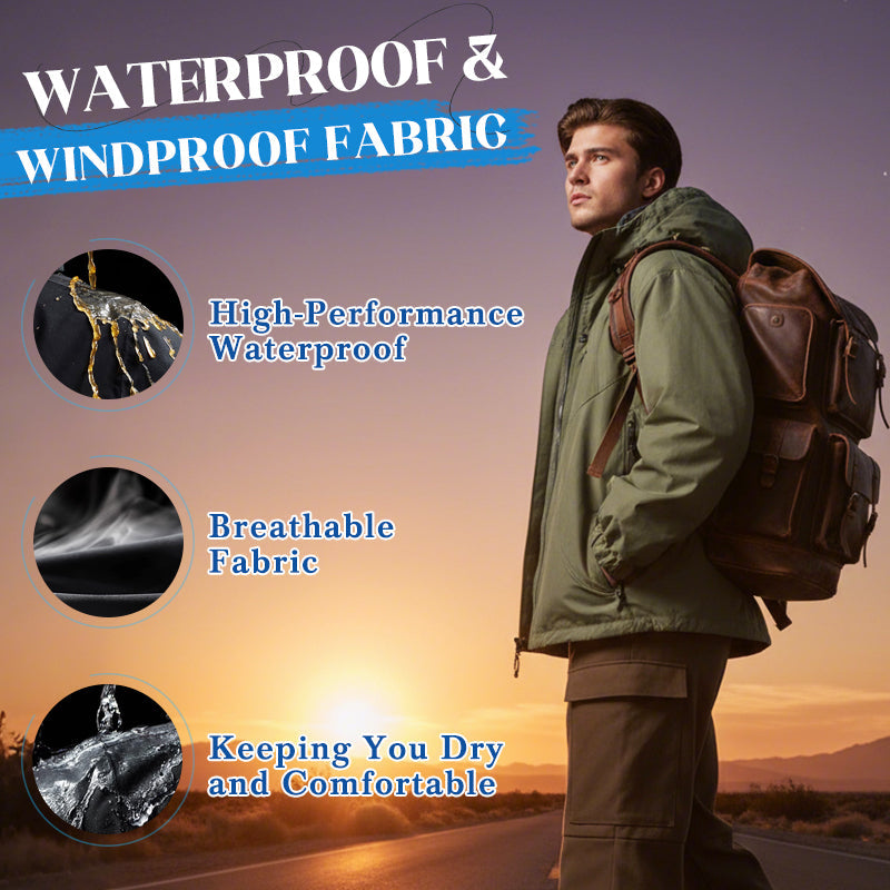 Fashionable Waterproof Windproof Hooded Outdoor Jacket