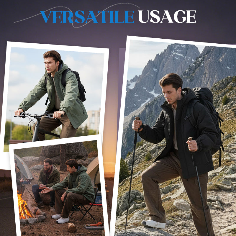 Fashionable Waterproof Windproof Hooded Outdoor Jacket