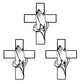 ✝️Spiritual Home Decor Cross with Praying Hands