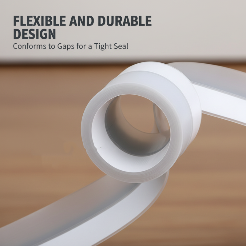 🌡️ 2026 HOT SALE🥳50K+ SOLD! 💝Self-Adhesive Weather Stripping – Wind-Proof, Insulates & Easy to Apply 🏠