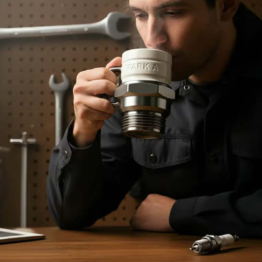☕Creative Spark Plug Mug