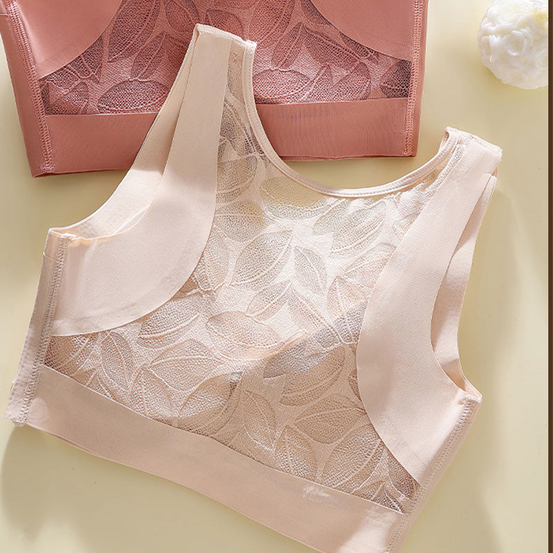 🎁Last Day Buy 1 Get 1 Free💥Wide Strap Wireless Lace Support Bras