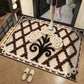 3D Floral Yarn Style Absorbent Non-Slip Floor Mat