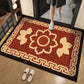 3D Floral Yarn Style Absorbent Non-Slip Floor Mat