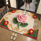 3D Floral Yarn Style Absorbent Non-Slip Floor Mat
