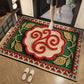 3D Floral Yarn Style Absorbent Non-Slip Floor Mat